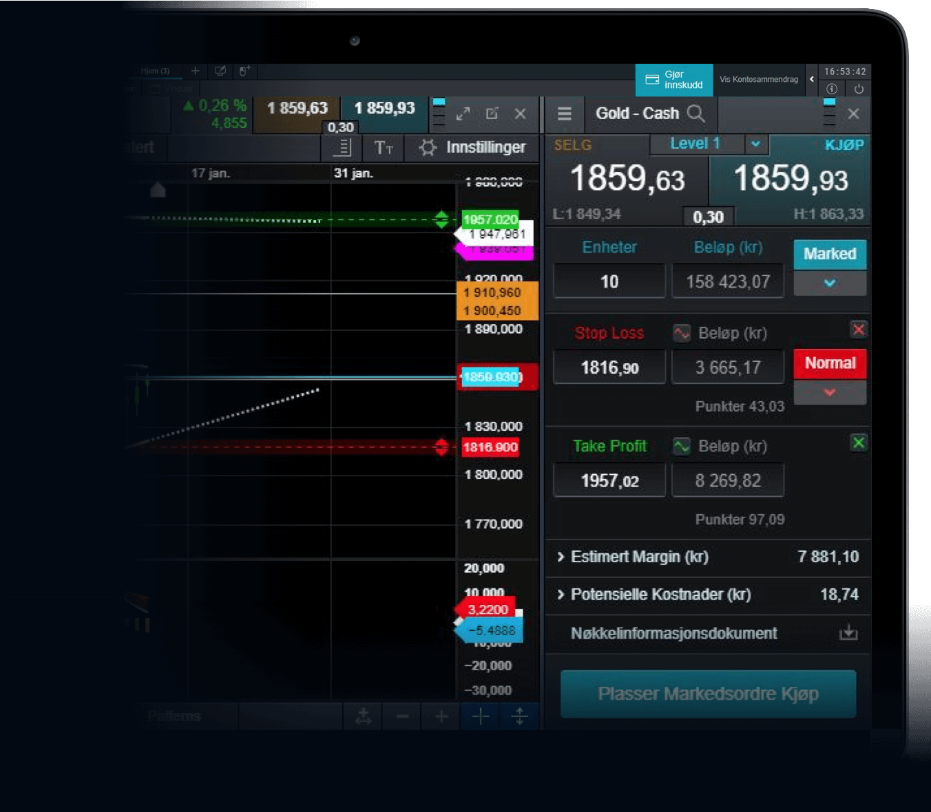 Platform order execution