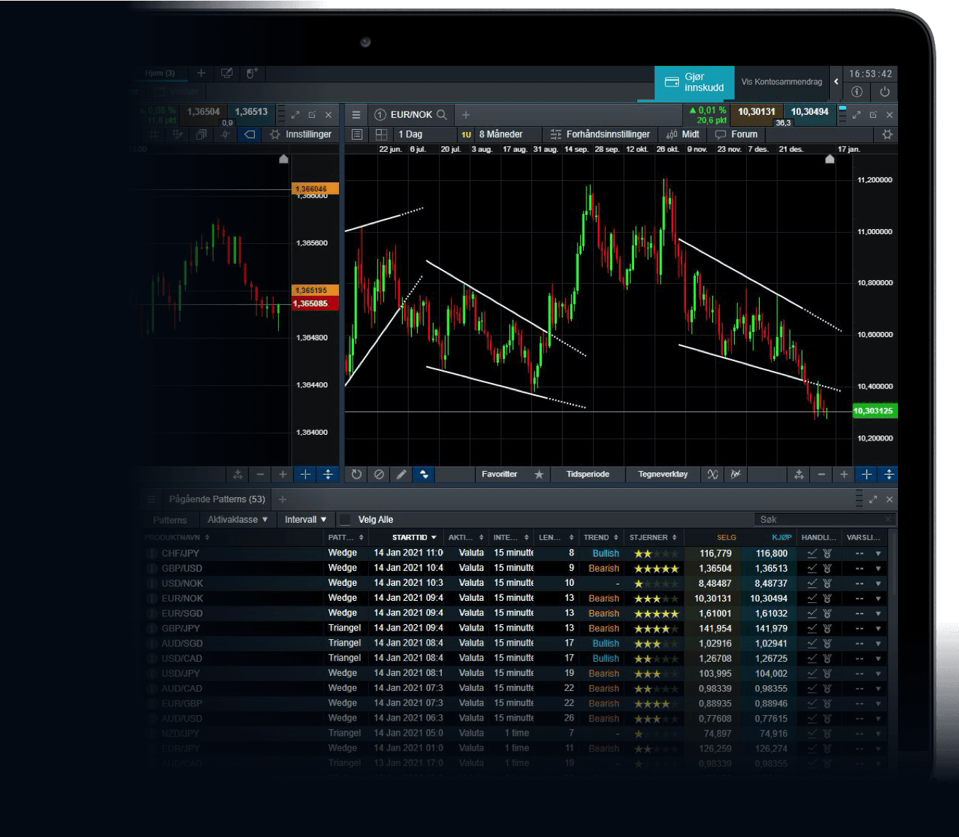 Pattern recognition scanner