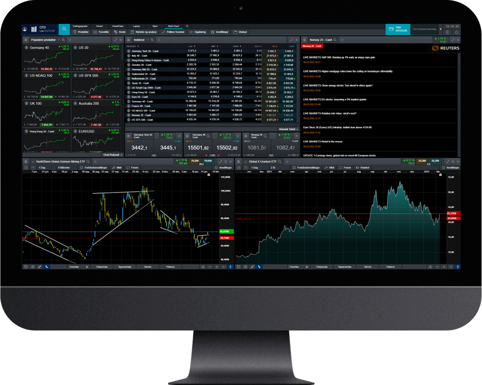 Web based trading platform
