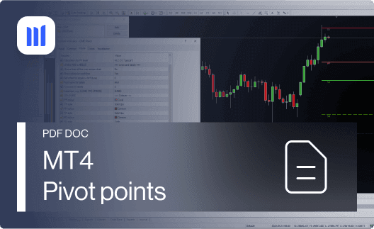 MetaTrader 4 - Access free premium indicators - Pivot points